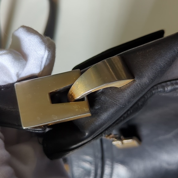 Vintage 90s Signature by Perlina leather shoulder bag - Picture 3 of 7